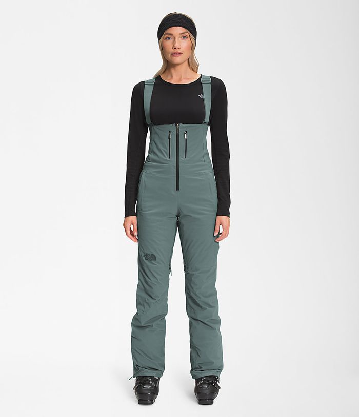 The North Face Ski Broek Dames Amry Bib CEZB81907 - Groen